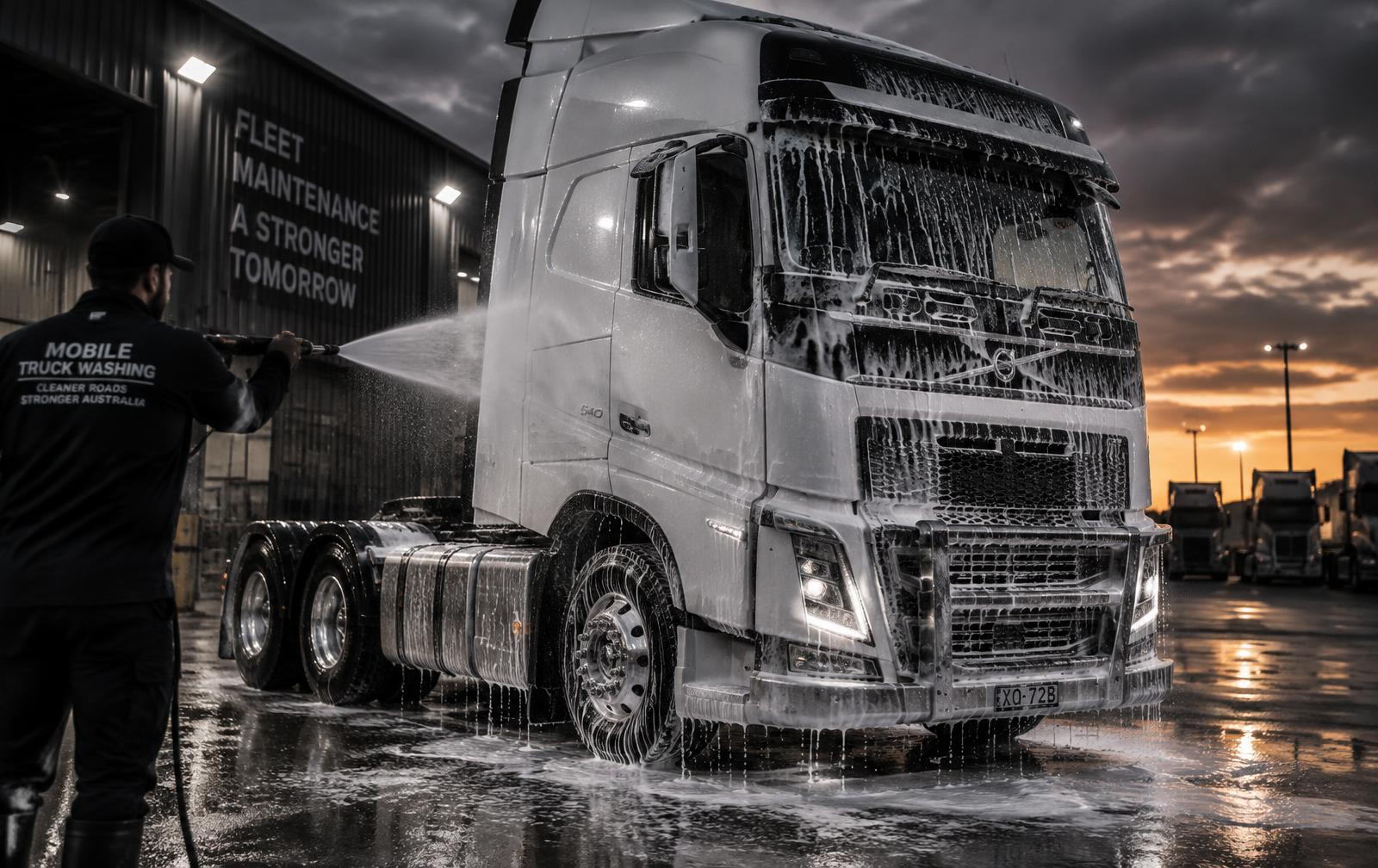 Mobile Truck Wash — Monza Detailing Sydney
